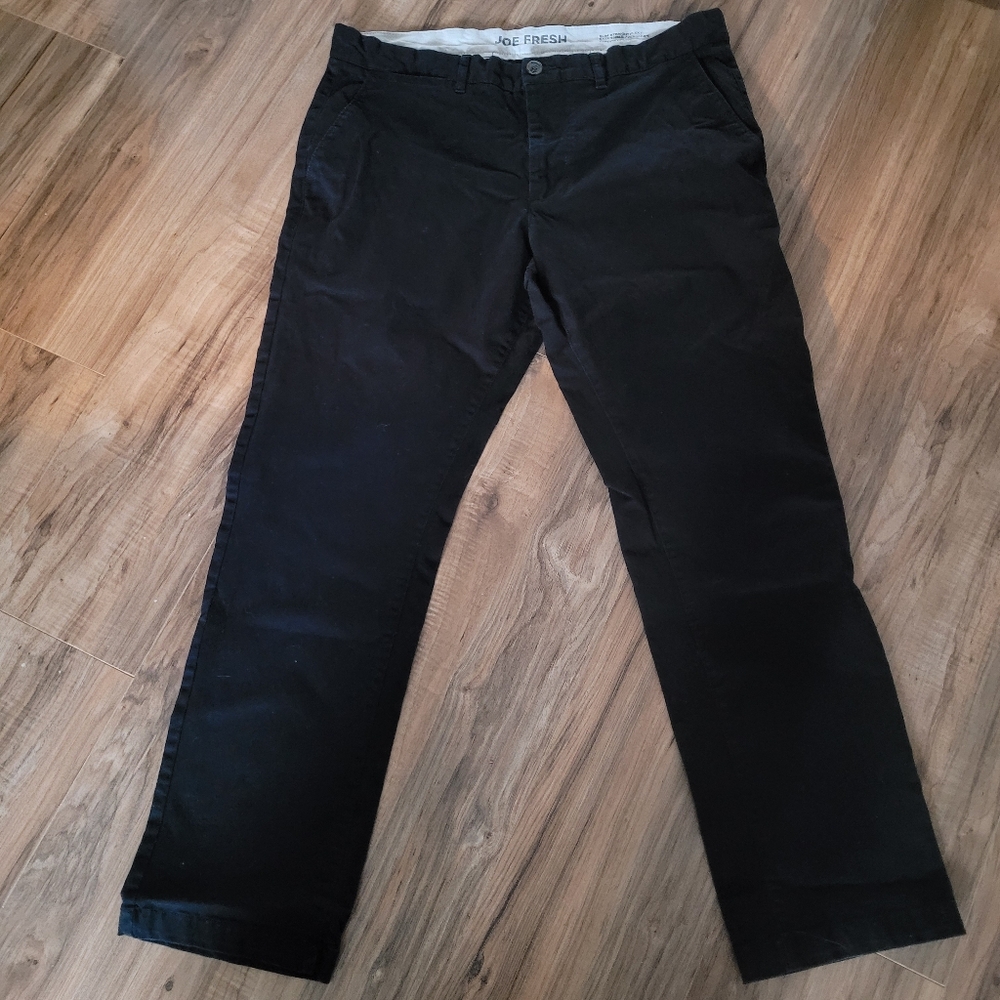 Joe Fresh Slim Straight Mens Pants Size 36/30
